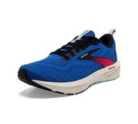 BROOKS Men's Revel 6 Sneaker, Victoria Blue/Black/Spring Bud, 10 UK