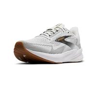 Brooks Men's Revel 8 Sneaker, White Black Oak Buff, 10 UK