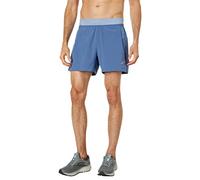 Brooks Mens Sherpa 5" 2-in-1 Shorts, Dusk/Dawn, X-Large