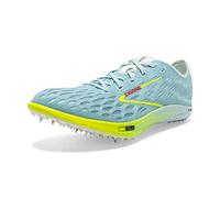 BROOKS Men's Wire 8 Sneaker, Blue Glow/Nightlife/Red, 4.5 UK