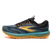 Brooks Revel 7 Men's Running Shoes Men's | Running Trainers | Storm Blue / Black / Orange Pop | UK Size 6.5