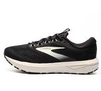 Brooks Women's Revel 7 Sneaker, Black White, 8 UK