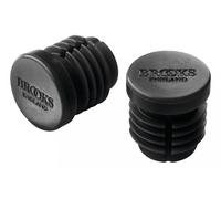 Brooks Rubber Bar End Plugs BLACK