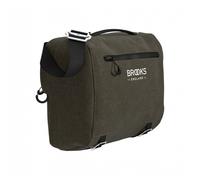 Brooks England Scape Compact Handlebar Bag 10-12l Black One Size Mud Green