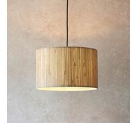 brooks seagrass drum shade ceiling pendant light in natural