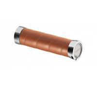 Brooks Slender Leather Handlebar Grips Honey