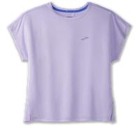 Brooks Sprint Free Short Sleeve Womens Running T-Shirt Purple (Sizes M - XL)