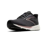 Brooks Women’s Anthem 7 Neutral Running Shoe, Black/Grey/Rose Gold, 7.5 UK