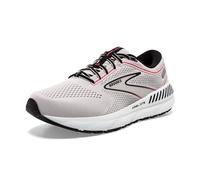 Brooks Women’s Ariel GTS 23 Supportive Running Shoe, Grey/Black/Pink, 9 X-Wide