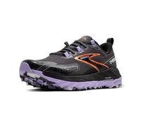 Brooks Women’s Cascadia 18 Mountain Trail Running Shoe, Ebony/Sweet Lavender/Copper, 10 Wide