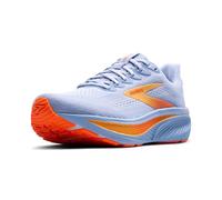 Brooks Women’s Ghost 17 Neutral Running Shoe, Blue Heron/White/Orange, 5.5 UK