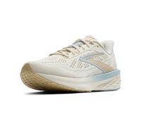 Brooks Women’s Launch 12 Neutral Running Shoe, Coconut/Sand/Skyway, 12