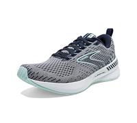 Brooks womens 1203581B069 Running Shoe, Grey Peacoat Blue Light, 8 UK