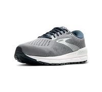 Brooks Womens Addiction Gts 15 Running Shoe, Grey Navy Aqua, 4 UK X-Wide