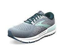 Brooks Women's Addiction GTS 15 Running Shoe, Grey/Navy/Aqua, 6 UK