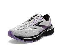 Brooks Women's Adrenaline GTS 23 Sneaker, Grey/Black/Purple, 5 UK