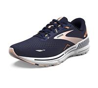 BROOKS Women's Adrenaline GTS 23 Sneaker, Peacoat/Tangerine/Peach, 3.5 UK
