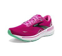 BROOKS Women's Adrenaline GTS 23 Sneaker, Pink/Festival Fuchsia/Black, 6 UK