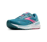 Brooks Women's Adrenaline GTS 23 Sneaker, Storm Blue Pink Aqua, 8.5 UK