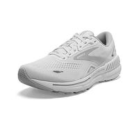BROOKS Women's Adrenaline GTS 23 Sneaker, White/Oyster/Silver, 5 UK