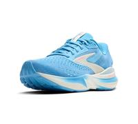 BROOKS Women's Adrenaline GTS 24 Sneaker, Bonnie Blue/Grey/Pink, 5 UK