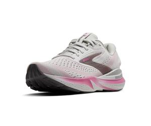 BROOKS Womens Adrenaline Gts 24 Sneaker, Oyster Excalibur Pink, 9 UK