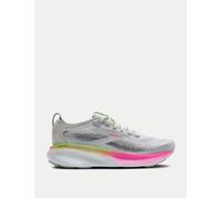 Brooks Women's Adrenaline GTS 25 - Oyster/Pink/Green - UK 5.5 - Grey