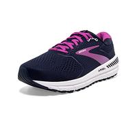 BROOKS Women's Ariel '20 Sneaker, Peacot/Vivid Viola/White, 5 UK