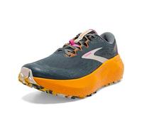 Brooks Women's Caldera 6 Sneaker, Slate/Cheddar/Silver Gray, 7.5 UK