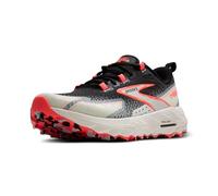 BROOKS Women's Cascadia 18 Sneaker, Black/Blue Wash/Flame, 5.5 UK