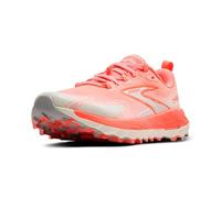 BROOKS Women's Cascadia 18 Sneaker, Ember/Blue Wash/Flame, 9 UK