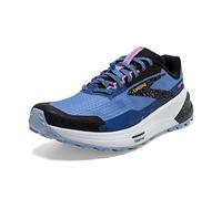 BROOKS Women's Catamount 2 Sneaker, Blue/Black/Yellow, 6.5 UK