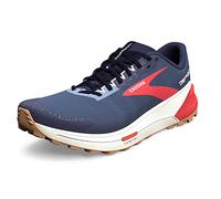 BROOKS Women's Catamount 2 Sneaker, Navy/Bittersweet/Peacoat, 7.5 UK
