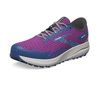 Brooks Women's Divide 4 Sneaker, Purple Navy Oyster, 6 UK