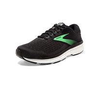Brooks Women's Dyad 11 Running Shoe, Black/Ebony/Green, 4.5 UK, (37.5 EU)
