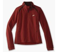 Brooks Women's Fushion Brown Hybrid Running Jacket | Size: Small Brooks Brown S