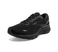 Brooks Women's Ghost 15 Sneaker, Black/Black/Ebony, 7 UK