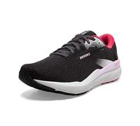 Brooks Women's Ghost 16 Sneaker, Black Ebony Raspberry, 7 UK
