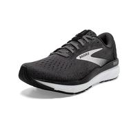 BROOKS Women's Ghost 16 Sneaker, Black/Grey/White, 7.5 UK