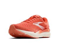 BROOKS Women's Ghost 16 Sneaker, Coral/Desert Flower/Coconut, 5 UK