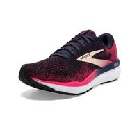 Brooks Women's Ghost 16 Sneaker, Peacoat/Raspberry/Apricot, 7 UK