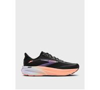 Brooks Women's Ghost 18 - Black/Mulled Grape/Peach - Size: UK 6.5