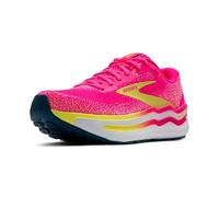BROOKS Women's Ghost Max 2 Sneaker, Pink/Lemon Tonic/Orange Pop, 5.5 UK
