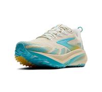 Brooks Women's Ghost Trail Sneaker, Sand/Star White/Golden Hour, 6 UK