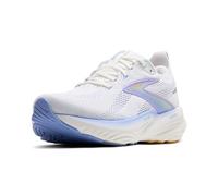 Brooks Women's Glycerin 22 Sneaker, White Blue Heron Apricot, 6 UK