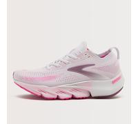 Brooks Women's Glycerin Flex Running Shoes, White/Cyber Pink/Argyle