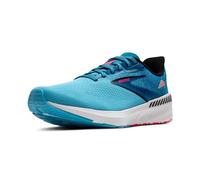 Brooks Women's Launch GTS 10 Sneaker, Crystal Seas/Blue Jay/Black, 6 UK