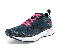 Brooks Women's Levitate 4 Running Shoe, Navy/Black/Pink, 1.5 UK