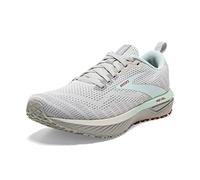 Brooks Women's Revel 6 Sneaker, Oyster Mushroom/Alley/Blue, 6 UK