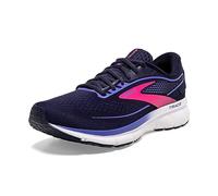 BROOKS Women's Trace 2 Sneaker, Peacoat/Blue/Pink, 6.5 UK